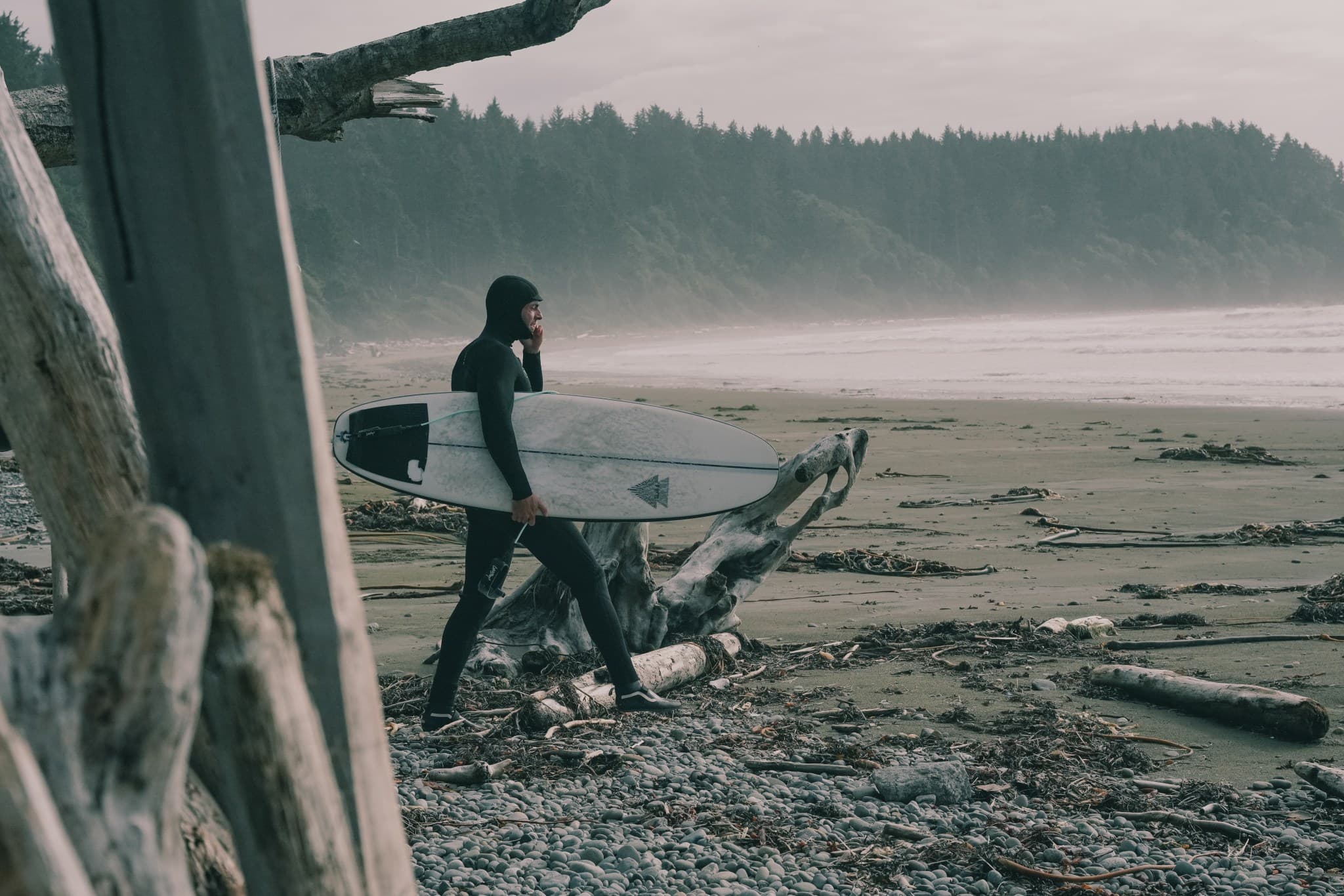 Team member on outdoor journey